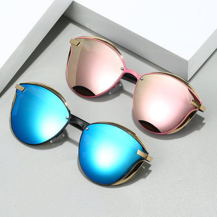 Metal Frame Sunglasses for Women, UV Protection Sunglasses with Gradient Lenses, Luxury Sunglasses, Fashion Eyewear