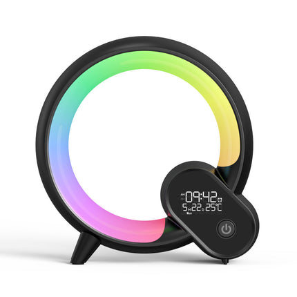 Sunrise Alarm Clock with Bluetooth Speaker & Mood Lighting | Wake Up Refreshed with Customizable Colors