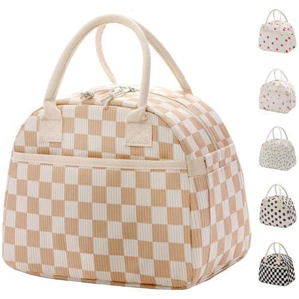 Womens Lunch Bag Insulated, Small Insulated Bag with Carry Handles – image 11