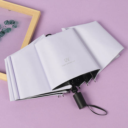 Folding Compact Umbrella for Travel, Sun Umbrella Parasol with UV Protection for 2 People – image 9