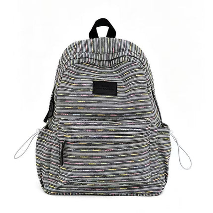 Lightweight Travel Backpack for Everyday Use, Woven Book Bag for School and Work – image 4