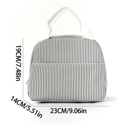 Insulated Lunch Bag with Zipper – image 4