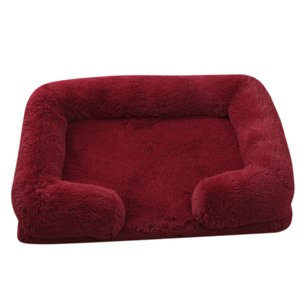 Plush Round Pet Bed in Various Colors & Sizes | Cozy Design for All Dog Breeds