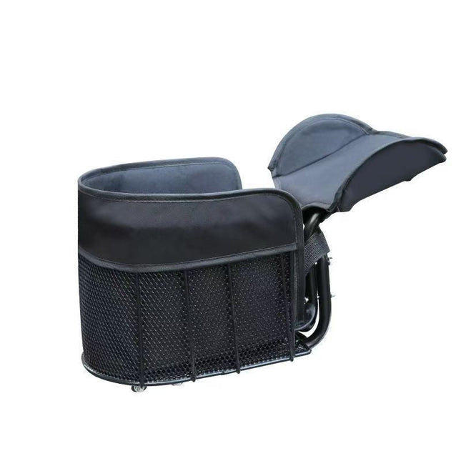 Pet Carrier for Bike with Mesh Sides, Dog Bike Basket with Quick Release Mount