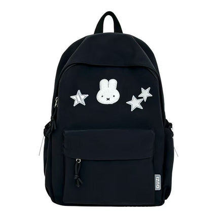 Cute Laptop Backpack with Bunny Embroidery, Cartoon Book Bag for School and Casual Outings – image 5