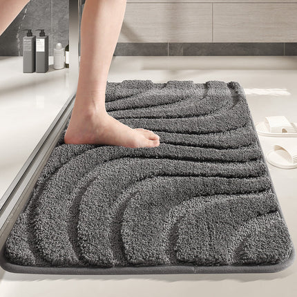 Bath Mats for Bathroom, Non Slip Bath Mat, Quick Dry Bathroom Rug, Machine Washable Textured Luxury Bath Mat