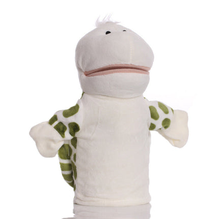 Hand Puppets for Kids and Adults, Plush Tiger Hand Puppet with Movable Mouth, Animal Puppets for Puppet Show, Plush Toys