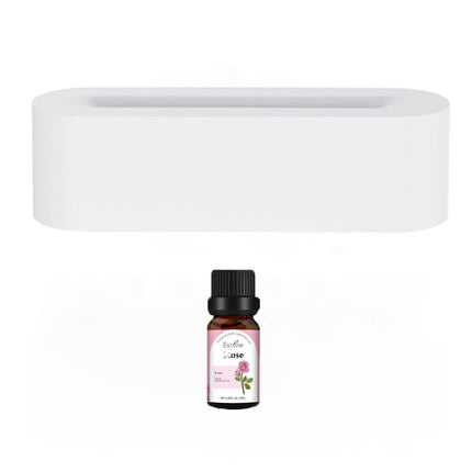 Flame Aroma Diffuser with 7-Color LED Light & Ultrasonic Humidification | Quiet Aromatherapy for Home and Office