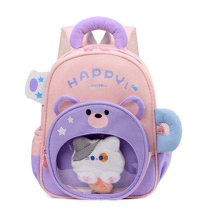 Kids Backpack with Plush Kitty – image 7
