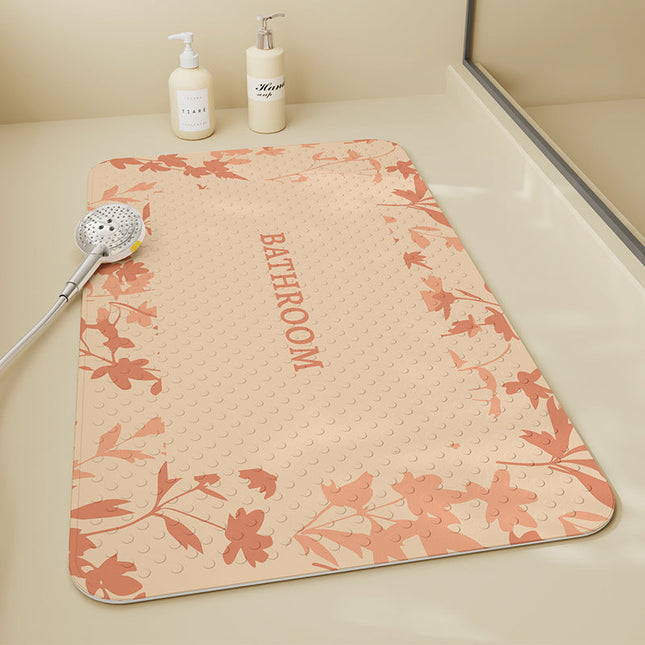 Bath Mats for Bathroom, Non Slip Bath Mat, Cushioned Bathroom Rug, Machine Washable Floor Mat