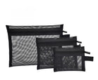 Makeup Bag, Mesh Zipper Pouches in Various Sizes, Pencil Case for School Supplies, Mesh Storage Bags for Tech – image 9
