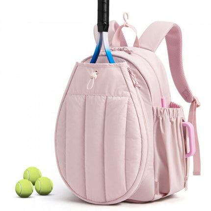 Gym Backpack with Shoe Compartment, Tennis Bag for Rackets and Water Bottle – image 5