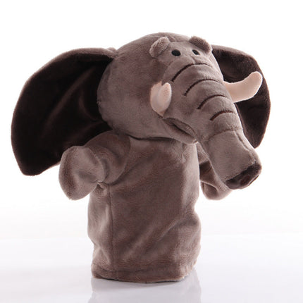 Plush Tiger Hand Puppet with Movable Mouth – image 33