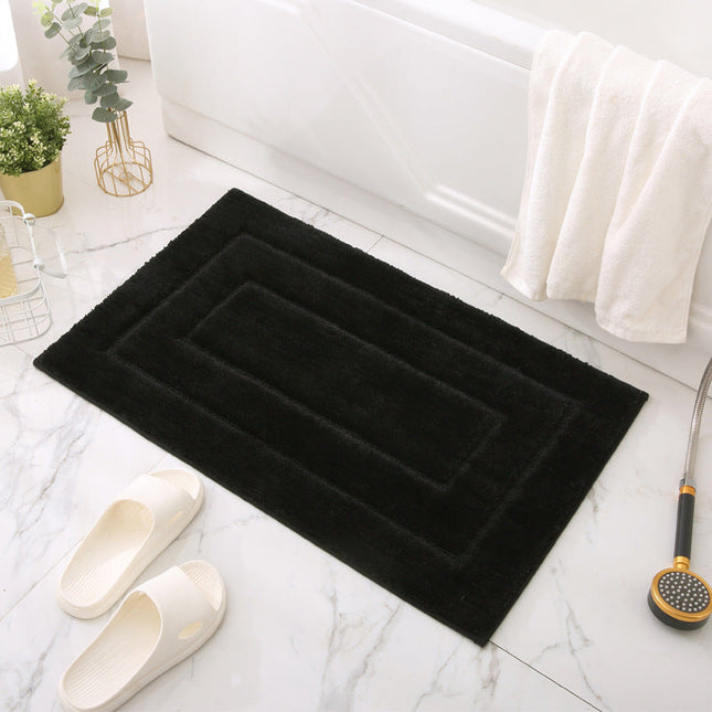 Bath Mats, Soft Bathroom Rugs with Non Slip Backing, Absorbent Bath Rug for Shower, Machine Washable Bathroom Mat