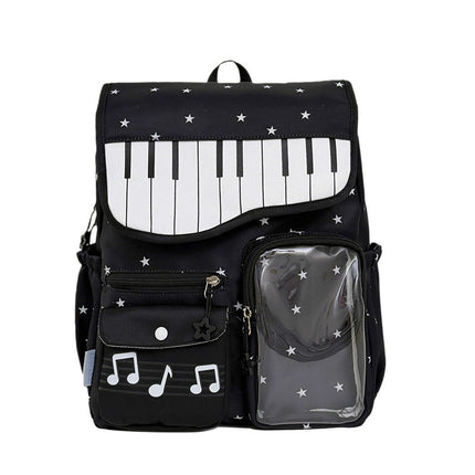 School Backpacks with Piano Design – image 5