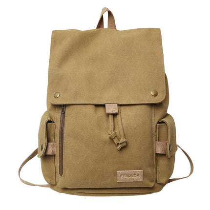 Hiking Backpack, Rugged Canvas Backpack for Camping – image 4