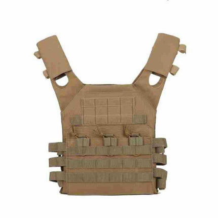 Tactical Vest with MOLLE System, Ventilated Utility Vest with Zippered Pockets – image 4