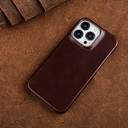 Leather iPhone Cases, Genuine Leather Phone Case for iPhone 13 14 15 16 Series – image 11