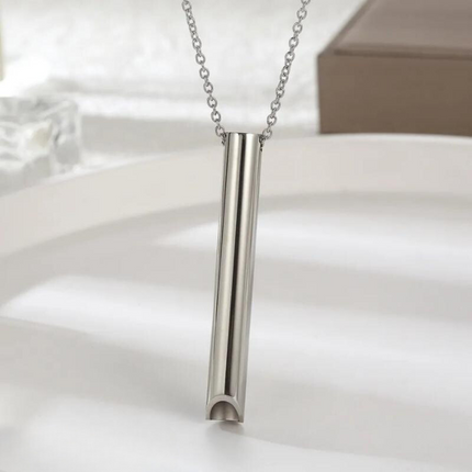 Breathing Necklace to Help Quit Smoking, Stop Smoking Aid with Breathing Exercise Tool