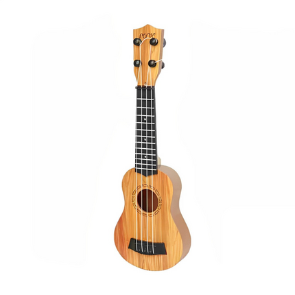 Montessori Ukulele Guitar for Kids, Childrens Guitar Toy with 4 Steel Strings – image 4