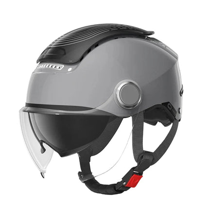 Open Face Motorcycle Helmet with Dual Lenses & Breathable Design | Lightweight Comfort for Summer Rides 10