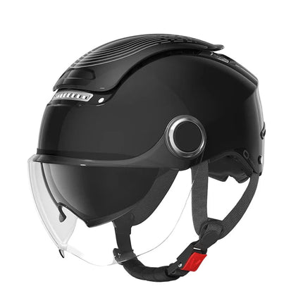 Open Face Motorcycle Helmet with Dual Lenses & Breathable Design | Lightweight Comfort for Summer Rides 11
