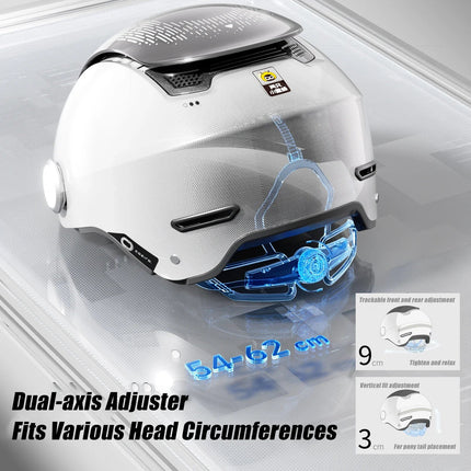 Open Face Motorcycle Helmet with Dual Lenses & Breathable Design | Lightweight Comfort for Summer Rides 4