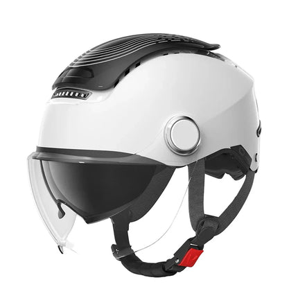 Open Face Motorcycle Helmet with Dual Lenses & Breathable Design | Lightweight Comfort for Summer Rides 6