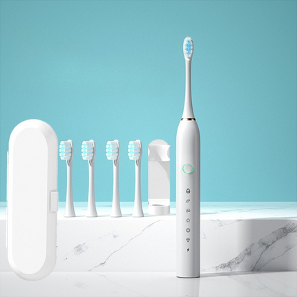 Oral Care Essentials | Rechargeable Electric Toothbrush with Interchangeable Brush Heads | Deep Cleaning for Healthy Gums 13