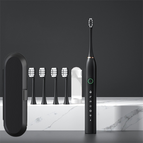 X2 black with 4 brush heads [new model] + travel box + stand