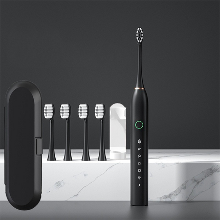 Oral Care Essentials | Rechargeable Electric Toothbrush with Interchangeable Brush Heads | Deep Cleaning for Healthy Gums 19