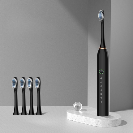 Oral Care Essentials | Rechargeable Electric Toothbrush with Interchangeable Brush Heads | Deep Cleaning for Healthy Gums 25