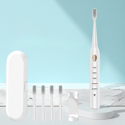 Oral Care Essentials | Rechargeable Electric Toothbrush with Interchangeable Brush Heads | Deep Cleaning for Healthy Gums 29