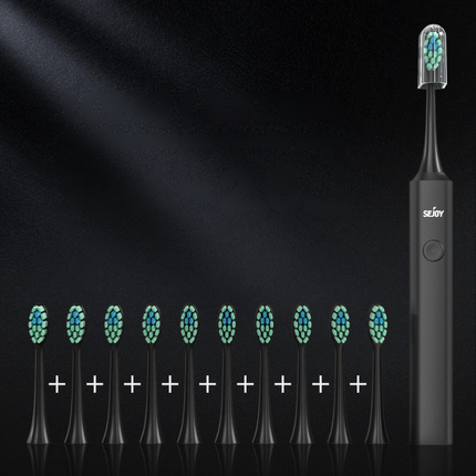 Oral Care Essentials | Rechargeable Electric Toothbrush with Interchangeable Brush Heads | Deep Cleaning for Healthy Gums 4