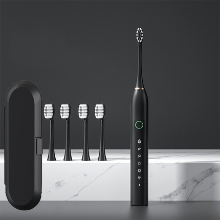 Oral Care Essentials | Rechargeable Electric Toothbrush with Interchangeable Brush Heads | Deep Cleaning for Healthy Gums 6