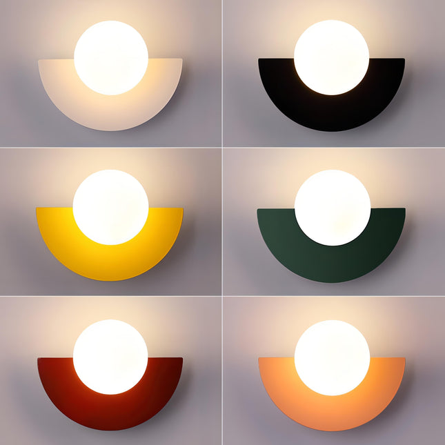 Orntli | Wall Sconce Light with Energy-Efficient LED | Modern Nordic Design for Ambient Illumination 1