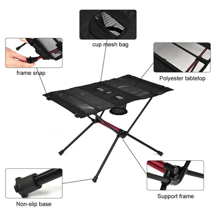 OutdoorFlex | Compact Camping Table with Lightweight Aluminum Design | Portable Surface for All Outdoor Activities 4