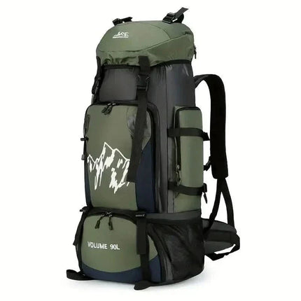 OutdoorHaven | Travel Backpack with 90L Capacity & Waterproof Design | Ergonomic Comfort for Hiking and Adventures 10