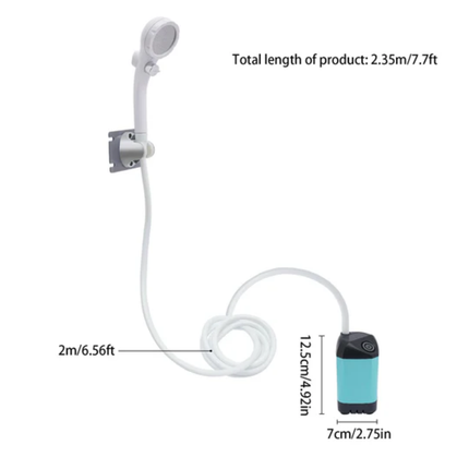 Outdoor Adventure | Portable Electric Shower with Compact Design | Convenient Solution for Outdoor Recreation 2