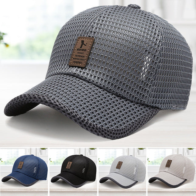 Outdoor Casual Baseball Cap with Breathable Mesh Panels | Adjustable Fit for Ultimate Comfort 1