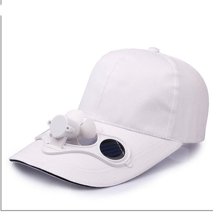 Outdoor Collection | Baseball Hat with Solar-Powered Fan | Adjustable Cotton Cap for Summer Comfort 11
