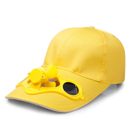 Outdoor Collection | Baseball Hat with Solar-Powered Fan | Adjustable Cotton Cap for Summer Comfort 8