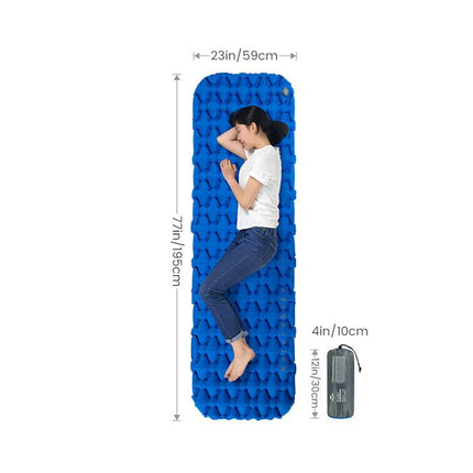 Outdoor Comfort | Camping Air Mattress with Waterproof Design | Lightweight & Durable for All Seasons 7