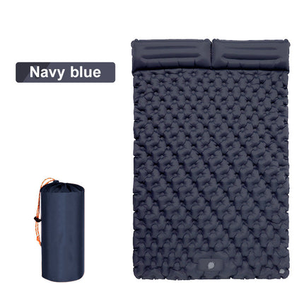 Outdoor Comfort | Double Self-Inflatable Air Mattress with Built-In Pillow Pump | Lightweight & Compact for Camping Adventures 5