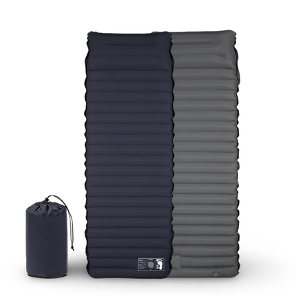 Outdoor Comfort | Inflatable Travel Sleeping Pad with Built-In Pump | Compact Air Mattress for Camping and Hiking 2