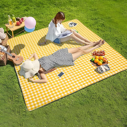 Outdoor Comfort | Waterproof Picnic Blanket with Foldable Design | Lightweight Mat for All Outdoor Adventures 4