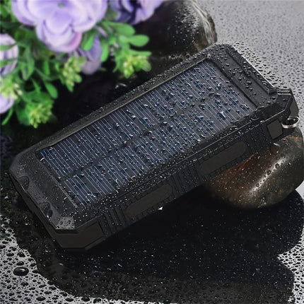 Outdoor Companion | Flashlight Power Bank with Solar Charging | 20000mAh Capacity for Camping and Hiking 1