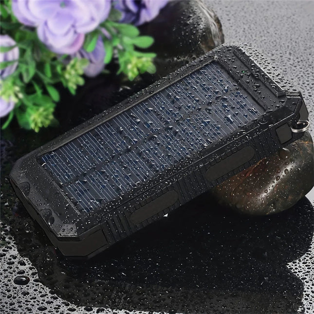 Outdoor Companion | Flashlight Power Bank with Solar Charging | 20000mAh Capacity for Camping and Hiking 1