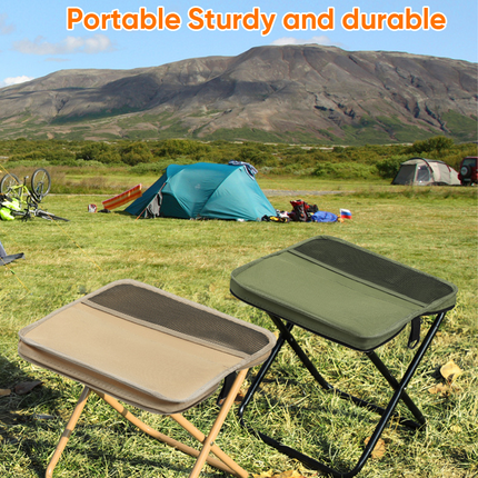 Outdoor Companion | Foldable Backpack Stool with Ultra-Stable Support | Lightweight & Portable Seating for Comfort Anywhere 4