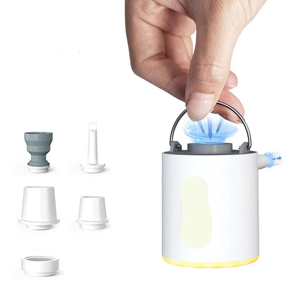 Outdoor Companion | Rechargeable Mini Air Pump with USB Charging | Effortless Inflation for Camping and Beach Trips 8